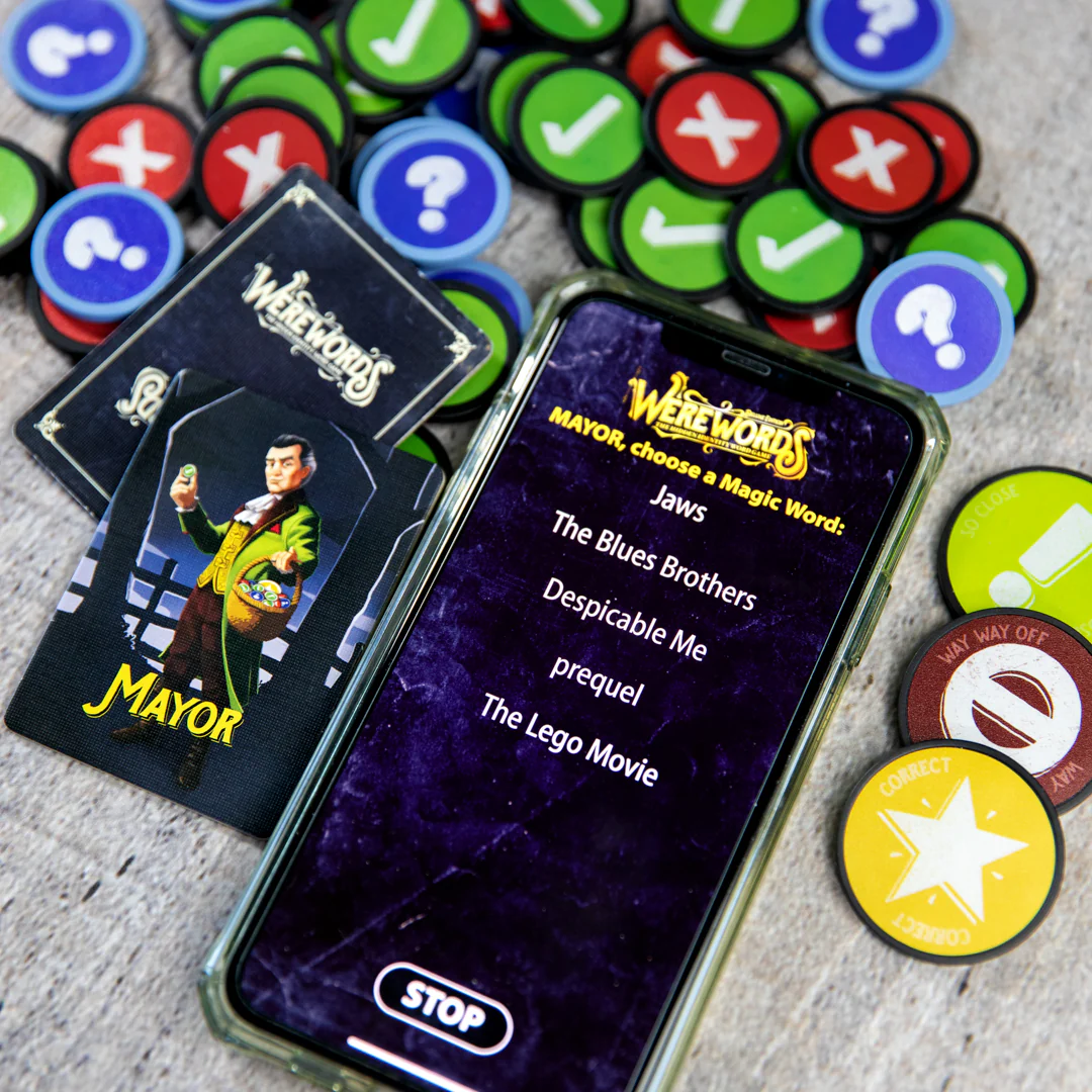 Werewords Deluxe Plastic Tokens - Image 3