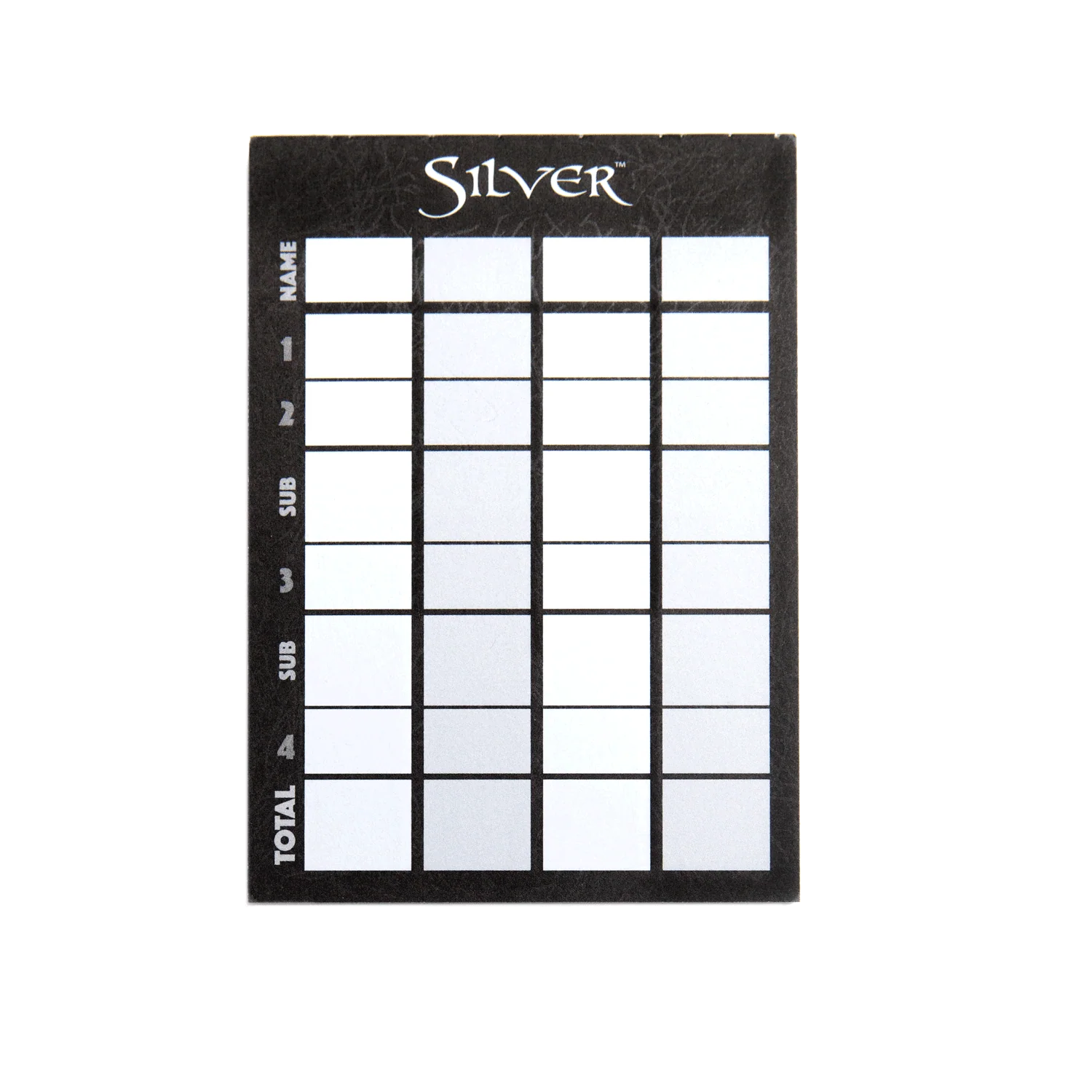 Silver Score Pad